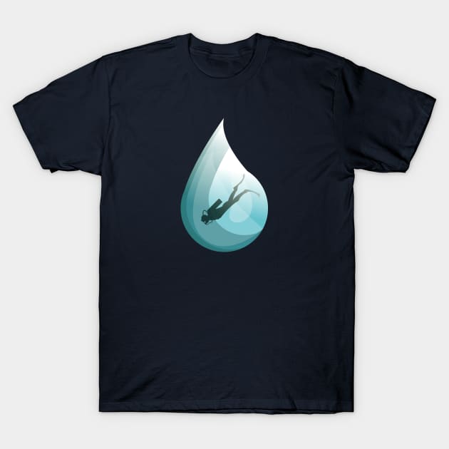 dive T-Shirt by ampoen37